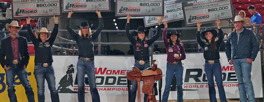 MADISON OUTHIER CLAIMS SECOND CONSECUTIVE TITLE AS FIVE WOMEN ARE CROWNED WOMEN’S RODEO WORLD CHAMPIONS