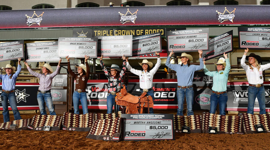 NO. 1 SEED LEADERBOARD ATHLETES ANNOUNCED FOR DIRECT BERTH TO THE FINAL ROUNDS OF THE 2024 WOMEN’S RODEO WORLD CHAMPIONSHIP
