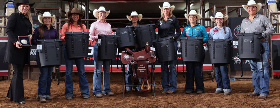 MARTHA ANGELONE WINS SECOND CONSECUTIVE WOMEN’S RODEO WORLD CHAMPIONSHIP ALL-AROUND TITLE