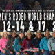 WOMEN’S RODEO CHAMPIONSHIPS ANNOUNCES HISTORIC CHANGES FOR 2025 INCLUDING NEW EVENT FORMATS, SCHEDULE AND RECORD PAYOUT